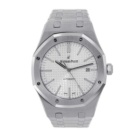 ap royal oak white dial|ap royal oak 41mm price.